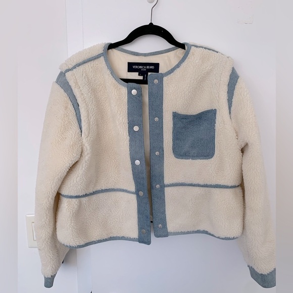 Veronica Beard Surrey Sherpa Jacket - Picture 6 of 9